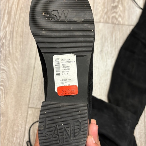 Stuart Weitzman black  Over-the-Knee Boots - Picture 3 of 13